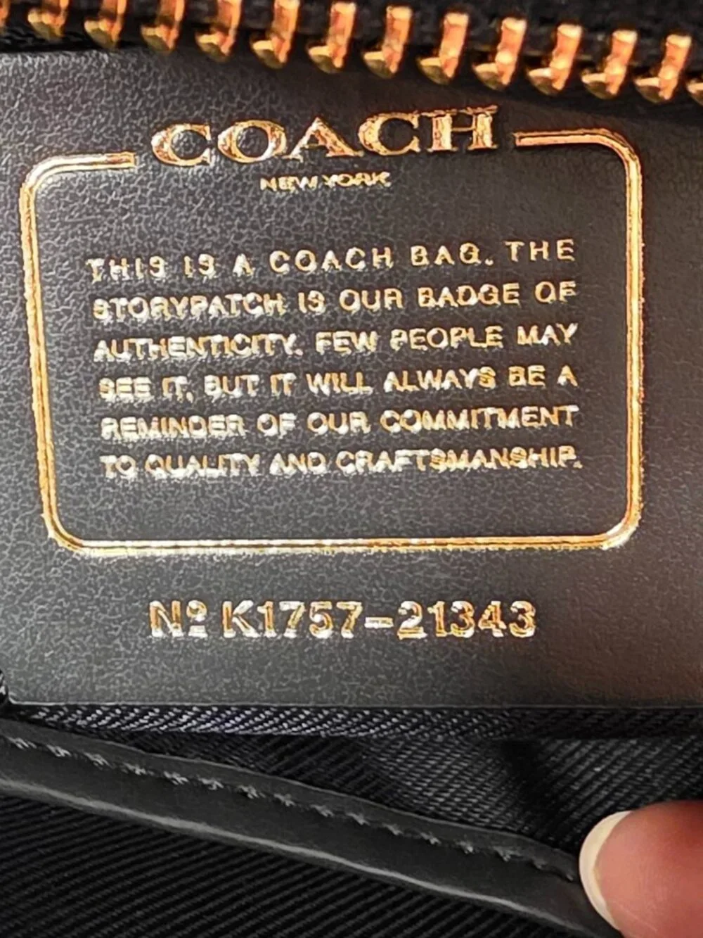NWOT Coach Grace Leather Handbag